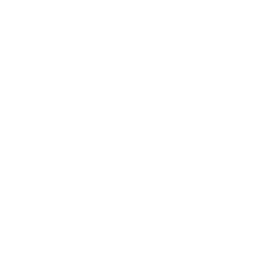 SPGF mark — white pen line art